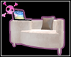 My couche laptop cream
