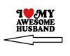 Awesome Husband Sign