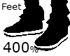 Feet 400% Scaler