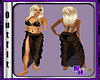 (1NA) Black Sparkle Set