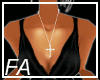 Female Cross Necklace