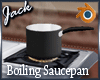 Boiling Saucepan Potatos