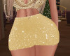 Juicy Gold Mini Skirt