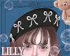 ribbon beret bk