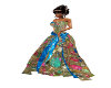 confetti blue sparkl gwn