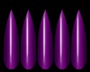 {BL}Stileto nails purple
