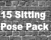 !R 15 Sitting Pose Pack