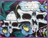 [B] Grafitti Skulls