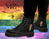 ME rainbow LGBT Boot
