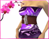 RC Belted Silk Violet