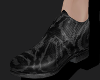 Black Python Skin Shoes
