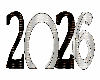 Black/Silver 2026 Sign
