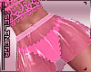 e plastic skirt pink