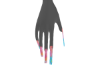 XXL floral nail<3|