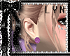 -Lyn-Violet earring