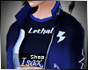 ! LETHAL Blue F Jacket