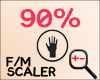 -e- SCALER 90% HANDS