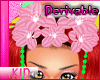 KID Hair Flowers  Mesh 