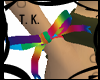 [TK]Rainbow Wrist Ribbon