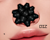 !!D Xmas Nose Bow Black