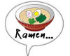 [DR] Ramen speech bubble