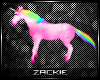 pink rainbow horse