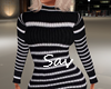 SweaterDress-Blk/Wht