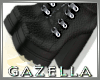 G* Leather Boots BLACK