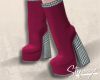 S. Cleo Boots Glitter #4
