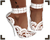 Lace shoes white slim/XL