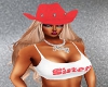 Red Cowgirl Hat