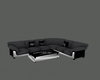 Black/Chrome Couch