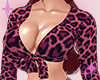 A | Leopard Top Pink