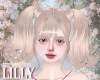 yuna blonde bangs