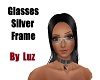 Glasses Silver Frame