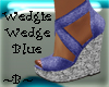 ~B~ Wedgie Wedge Blue