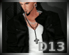 !D! X Leather Jacket B/w