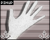 ⚓ | Santa Gloves White