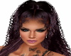 Long Curly Plum Hair