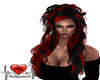 Red/Black Long Curly