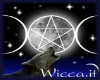 Wiccan Tripple moon