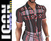 ICON Black Plaid Shirt