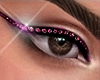 pink gems eyeliner
