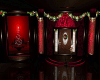 Crimson Christmas Room