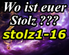 Wo ist euer Stolz?