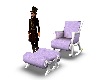 light purple chair