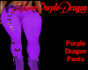 Purple Dragon Pants