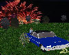 Navy Blue Classic Car