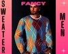 Tri Color Argyle Sweater