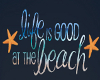Beach Wall quote